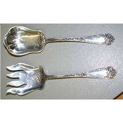 Gorham Sterling Silver Serving Fork Spoon #1890583