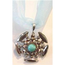 Antique Cut Steel Pendant #1890604