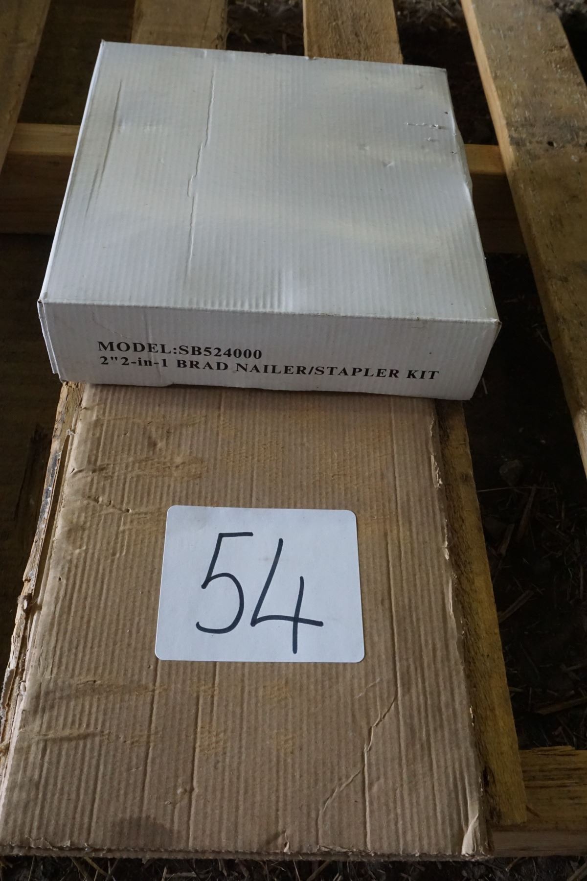 Campbell Hausfeld Air Compressor & 2" 2 in 1 Brad Nailer