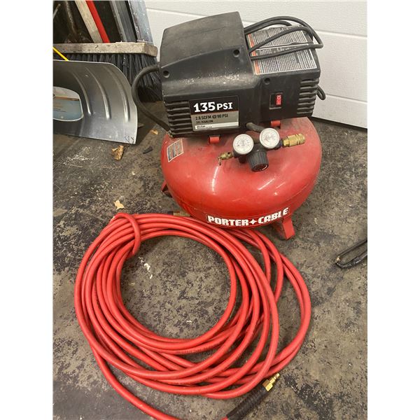 Porter Cable compressor and hose
