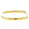 Image 8 : 18k Yellow Gold ID Style “Listen to your Dreams” Bangle Bracelet