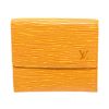 Image 1 : Authentic Louis Vuitton Yellow Leather Sarah Wallet