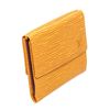 Image 2 : Authentic Louis Vuitton Yellow Leather Sarah Wallet