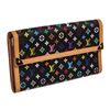 Image 2 : Authentic Louis Vuitton Monogram Black Multicolor Wallet