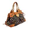 Image 2 : Authentic Louis Vuitton Black Multicolore Monogram Ursula Satchel