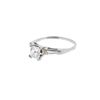 Image 2 : Platinum Princess Cut Diamond Engagement Ring