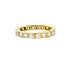 Image 2 : 18k Yellow Gold Diamond Eternity Band