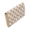 Image 2 : Authentic Louis Vuitton Damier Azur Sarah Wallet