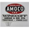 Image 1 : Amoco Troutman North Carolina License Plate Topper