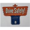 Image 1 : Crown Central Drive Safely License Plate Topper