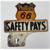 Image 1 : Phillips 66 Safety Pays License Plate Topper