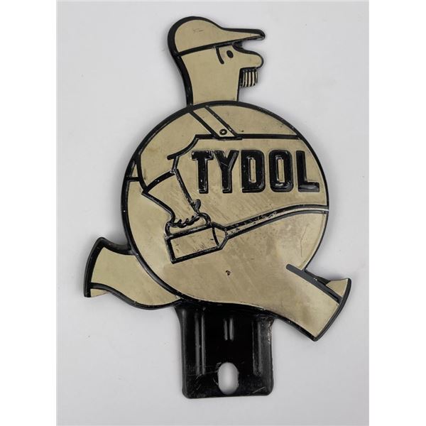 Tydol Man License Plate Topper White