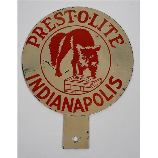 Prest-O-Lite Indianapolis License Plate Topper