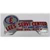 Image 1 : Esso Cut Bank Montana License Plate Topper