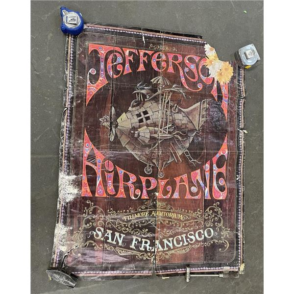 Jefferson Airplane San Francisco Concert Poster