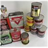 Image 2 : Lot of Oil Cans Conoco Ford Texaco Gulf