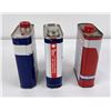 Image 8 : Lot of Oil Cans Atlas Keystone Royaltone