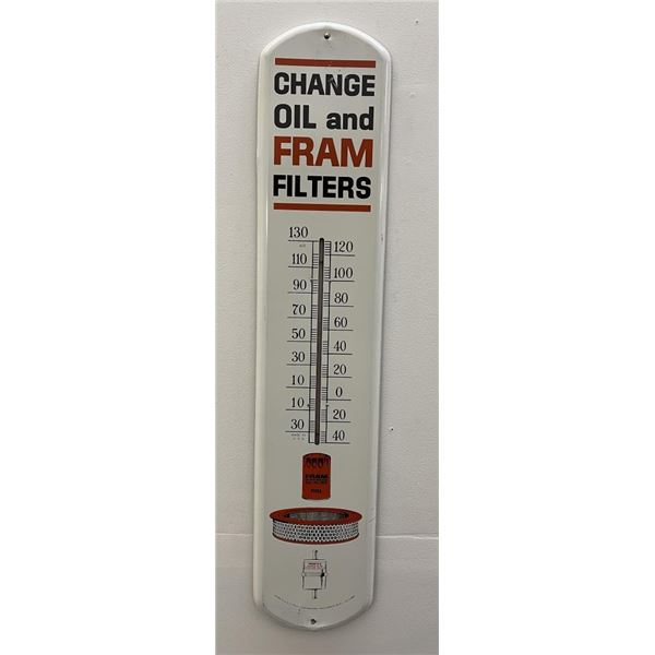 Fram Oil Filters Advertising Thermometer