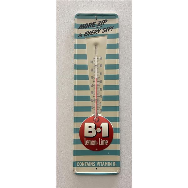 B1 Lemon Lime Soda Advertising Thermometer