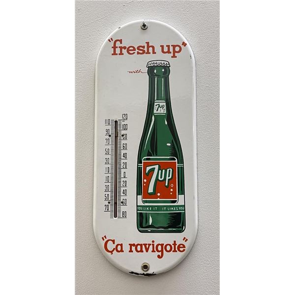 7up Fresh Up Advertising Thermometer