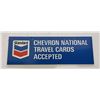 Image 2 : Chevron National Travel Credit Cards Sign