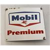 Image 1 : Mobil Premium Porcelain Pump Plate Sign