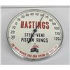 Image 1 : Hastings Glass Bubble Advertising Thermometer