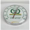 Image 1 : Quaker State Glass Bubble Advertising Thermometer