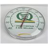 Image 2 : Quaker State Glass Bubble Advertising Thermometer