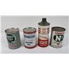 Image 1 : Lot of Oil Cans Quaker State Conoco Cities