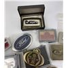 Image 4 : Group of Snap On Ford Mustang Boss Belt Buckles