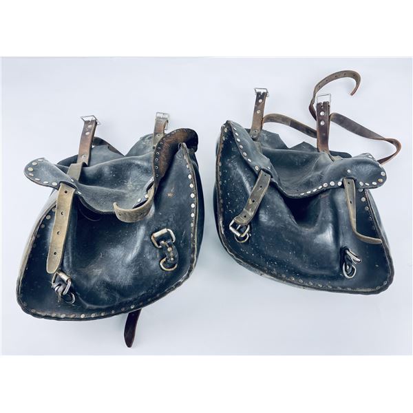 1950's Harley Davidson Motorcycle Saddlebags