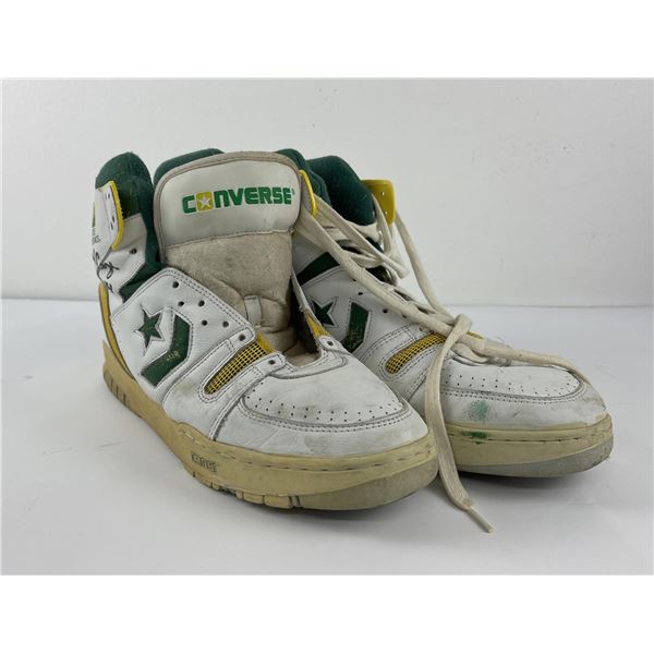Michael Cage Seattle Supersonics Game Used Shoes