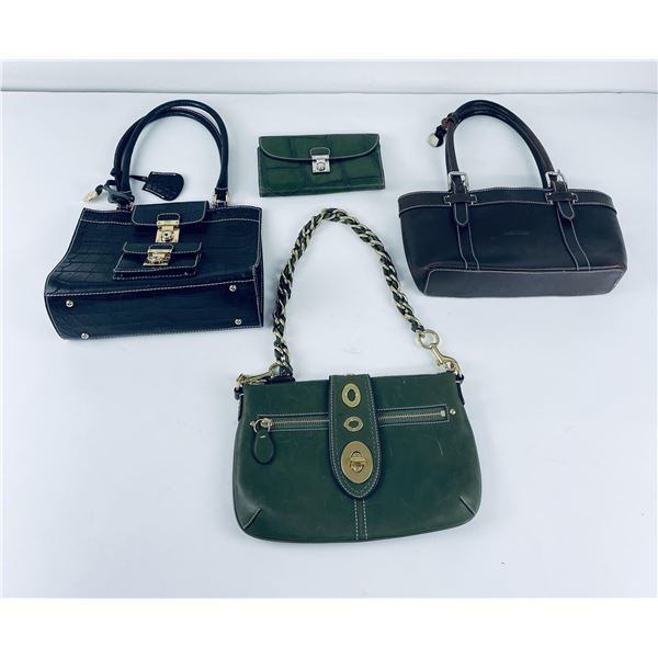 Lot of 4 Dooney Bourke Purses and Wallets
