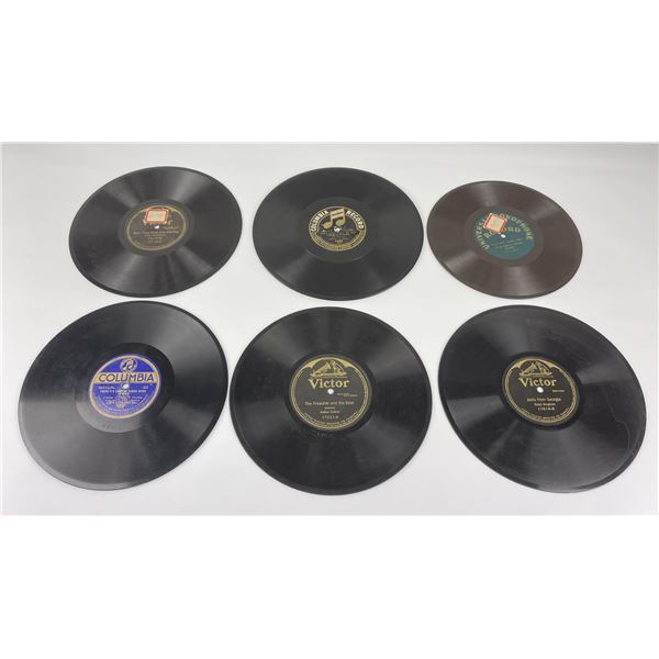 Lot of 78 RPM Phonograph Records