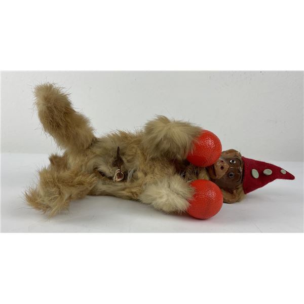 Roulette Decamps Wind Up Monkey Made in France