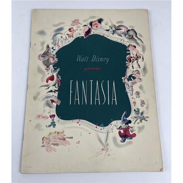 Walt Disney Fantasia Movie Program Book 1940