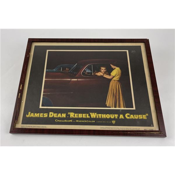 James Dean Rebel Without a Cause Movie Lobbycard
