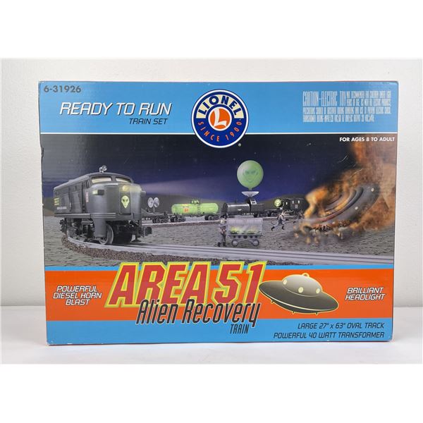 Lionel Area 51 Alien Recovery Train Set 6-31926