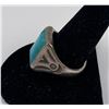 Image 3 : Old Pawn Navajo Sterling Silver Turquoise Ring