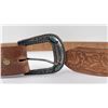 Image 2 : Sterling Silver Turquoise Navajo Cowboy Belt