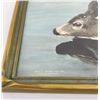 Image 2 : Hand Tinted Photo Sitka Alaska Deer Piecrust Frame