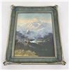 Image 1 : Antique Sydney Laurence Print Piecrust Frame