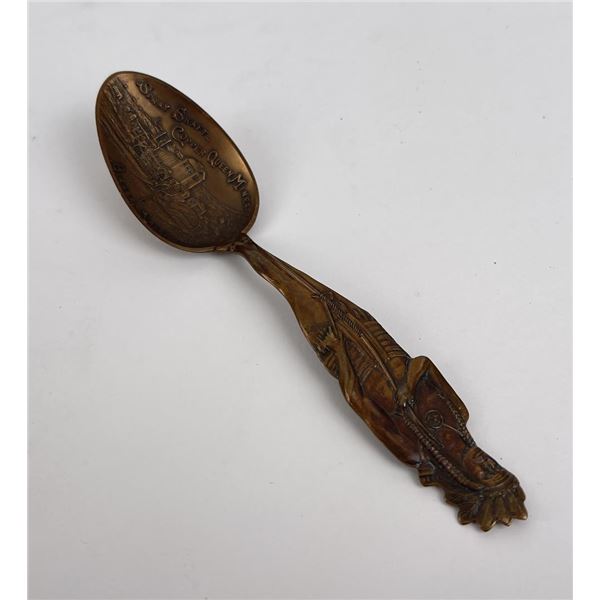 Copper Queen Mines Arizona Souvenir Spoon