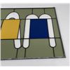 Image 2 : Prairie School Style Stained Glass Window