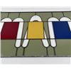 Image 3 : Prairie School Style Stained Glass Window