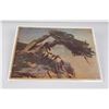Image 1 : Monarchs of the Past Montana Indian Print