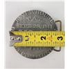 Image 3 : Newhouse SNOC 4 1/2 Wolf Trap Pan Belt Buckle