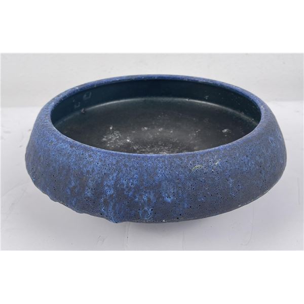 Mid Century German Lava Glaze Pottery Bowl