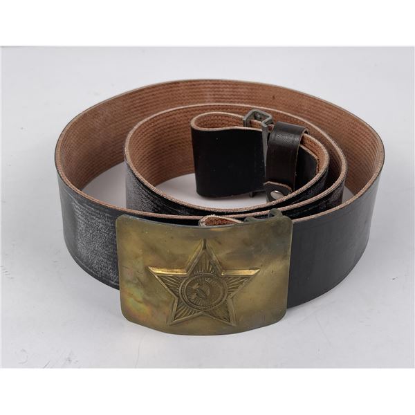 WW2 Soviet Russian Belt and Buckle